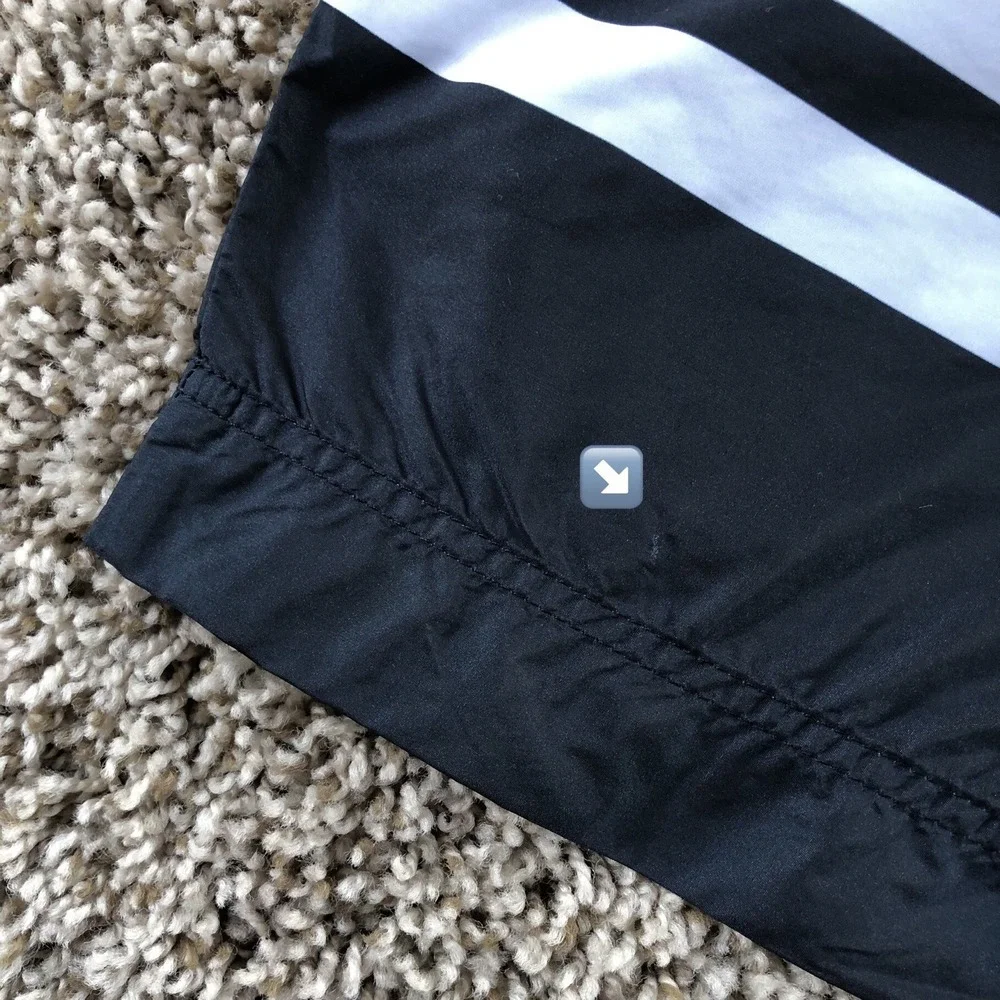 Thom Browne New York 4-Bar Swim Trunks Board Shorts Navy Nylon Drawstring Waist